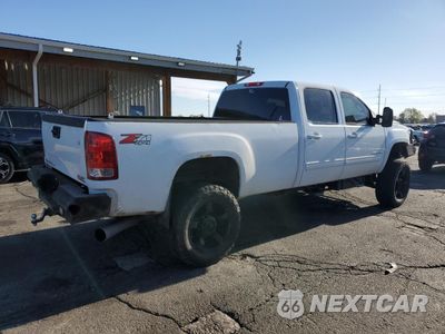 Trzecie zdjęcie samochodu z tyłu: 2012 GMC SIERRA K2500 SLT VIN:1GT121E85CF121305 - miniatura