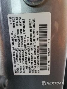 Zdjęcie 13 z 16 samochodu: 2018 HONDA CR-V EXL VIN:7FARW2H82JE074930 - miniatura