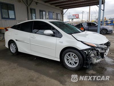 Czwarte zdjęcie samochodu z boku: 2018 TOYOTA PRIUS PRIME VIN:JTDKARFPXJ3099103 - miniatura