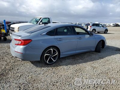 Trzecie zdjęcie samochodu z tyłu: 2022 HONDA ACCORD SPORT VIN:1HGCV2F32NA004761 - miniatura