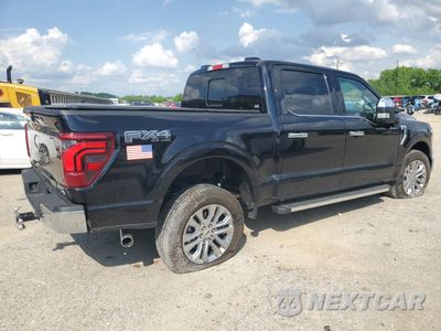 Trzecie zdjęcie samochodu z tyłu: 2024 FORD F150 LARIAT VIN:1FTFW5L80RKE11214 - miniatura