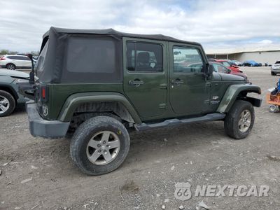 Trzecie zdjęcie samochodu z tyłu: 2007 JEEP WRANGLER SAHARA VIN:1J4GA59177L155720 - miniatura