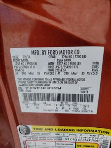 Zdjęcie 12 z 14 samochodu: 2014 FORD F150 SUPERCREW VIN:1FTFW1ET4EKD73894 - miniatura