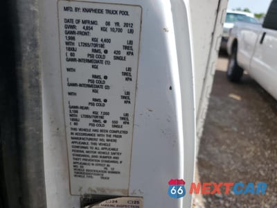 Zdjęcie 12 z 12 samochodu: 2012 CHEVROLET SILVERADO K3500 VIN:1GB3KZCGXCF203410 - miniatura