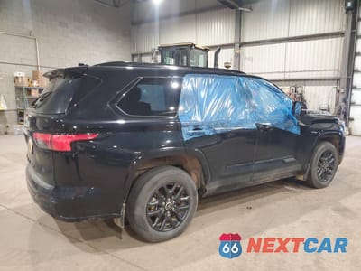 Trzecie zdjęcie samochodu z tyłu: 2023 TOYOTA SEQUOIA SR5 VIN:7SVAAABA9PX016508 - miniatura