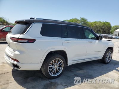 Trzecie zdjęcie samochodu z tyłu: 2023 JEEP GRAND CHEROKEE L SUMMIT VIN:1C4RJJEG0P8737145 - miniatura