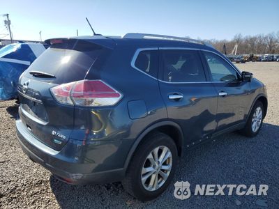 Trzecie zdjęcie samochodu z tyłu: 2014 NISSAN ROGUE S VIN:5N1AT2MV6EC833719 - miniatura