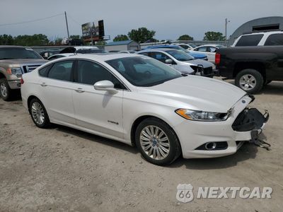 Czwarte zdjęcie samochodu z boku: 2013 FORD FUSION SE HYBRID VIN:3FA6P0LUXDR148656 - miniatura