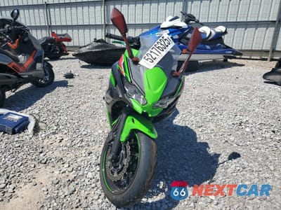 Drugie zdjęcie samochodu z przodu: 2023 KAWASAKI EX650 P VIN:ML5EXEP18PDA96439 - miniatura