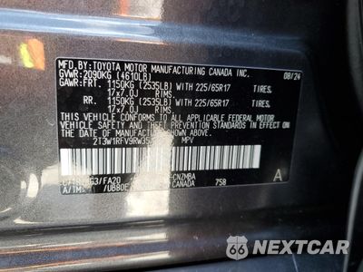 Zdjęcie 13 z 13 samochodu: 2024 TOYOTA RAV4 XLE VIN:2T3W1RFV9RW351125 - miniatura