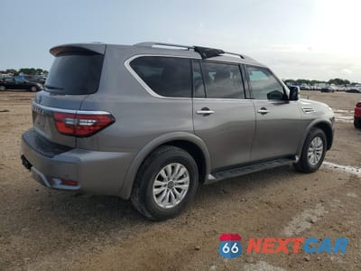 Trzecie zdjęcie samochodu z tyłu: 2023 NISSAN ARMADA S VIN:JN8AY2AC7P9180203 - miniatura