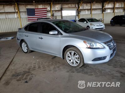 Czwarte zdjęcie samochodu z boku: 2014 NISSAN SENTRA S VIN:3N1AB7AP2EY320391 - miniatura
