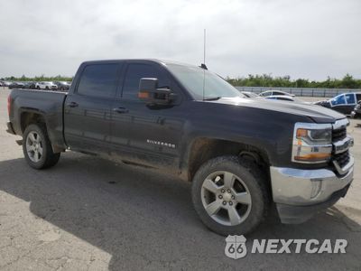 Czwarte zdjęcie samochodu z boku: 2017 CHEVROLET SILVERADO C1500 LT VIN:3GCUCREC4HG204307 - miniatura