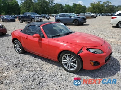 Czwarte zdjęcie samochodu z boku: 2010 MAZDA MX-5 MIATA VIN:JM1NC2EF3A0212009 - miniatura