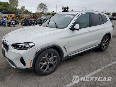 2022 BMW X3 SDRIVE30I 5UX43DP01N9K68904 - główne zdjęcie licytacji z USA - miniatura