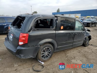 Trzecie zdjęcie samochodu z tyłu: 2016 DODGE GRAND CARAVAN SXT VIN:2C4RDGCG4GR219749 - miniatura