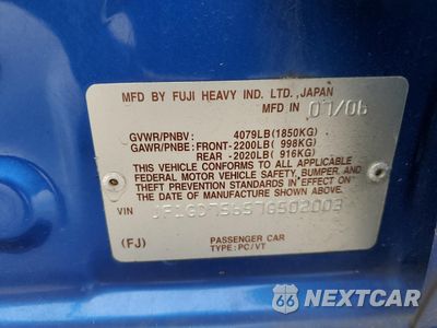 Zdjęcie 14 z 14 samochodu: 2007 SUBARU IMPREZA WRX TR VIN:JF1GD75657G502003 - miniatura