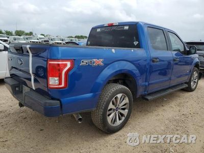 Trzecie zdjęcie samochodu z tyłu: 2017 FORD F150 SUPERCREW VIN:1FTEW1CP2HKD69283 - miniatura