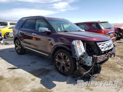 Czwarte zdjęcie samochodu z boku: 2019 FORD EXPLORER LIMITED VIN:1FM5K7FHXKGA77289 - miniatura