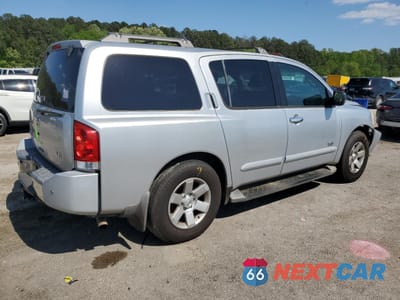 Trzecie zdjęcie samochodu z tyłu: 2006 NISSAN ARMADA SE VIN:5N1AA08A46N738129 - miniatura