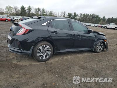 Trzecie zdjęcie samochodu z tyłu: 2017 HONDA CIVIC LX VIN:SHHFK7H22HU225339 - miniatura