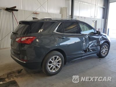 Trzecie zdjęcie samochodu z tyłu: 2019 CHEVROLET EQUINOX LT VIN:3GNAXKEV1KS657618 - miniatura