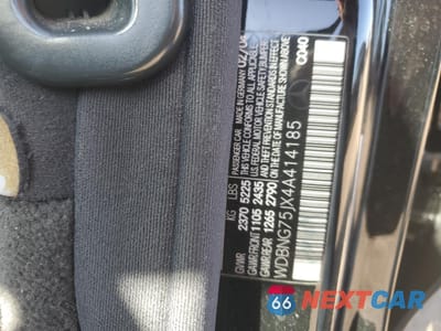 Zdjęcie 14 z 14 samochodu: 2004 MERCEDES-BENZ S 500 VIN:WDBNG75JX4A414185 - miniatura