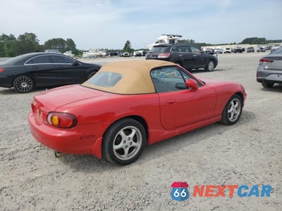 Trzecie zdjęcie samochodu z tyłu: 2000 MAZDA MX-5 MIATA BASE VIN:JM1NB3539Y0153279 - miniatura