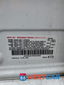 Zdjęcie 12 z 14 samochodu: 2011 MITSUBISHI OUTLANDER SPORT SE VIN:JA4AR4AU7BZ023352 - miniatura