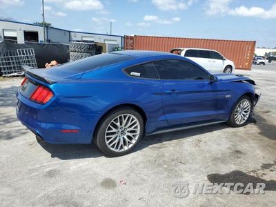 Trzecie zdjęcie samochodu z tyłu: 2017 FORD MUSTANG GT VIN:1FA6P8CF0H5270662 - miniatura
