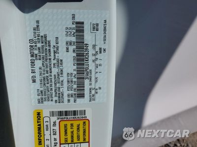 Zdjęcie 12 z 12 samochodu: 2019 FORD FUSION SE VIN:3FA6P0LU1KR263949 - miniatura