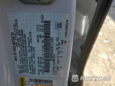 Zdjęcie 12 z 13 samochodu: 2018 FORD FUSION SE HYBRID VIN:3FA6P0LUXJR171592 - miniatura
