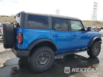 Trzecie zdjęcie samochodu z tyłu: 2024 FORD BRONCO OUTER BANKS VIN:1FMDE8BH0RLA85370 - miniatura