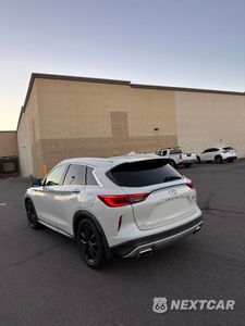 Trzecie zdjęcie samochodu z tyłu: 2019 INFINITI QX50 ESSENTIAL VIN:3PCAJ5M32KF106005 - miniatura