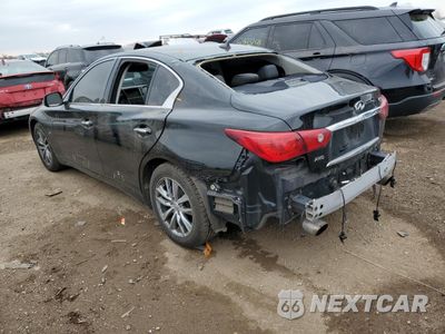 Drugie zdjęcie samochodu z przodu: 2015 INFINITI Q50 BASE VIN:JN1BV7AR2FM391883 - miniatura