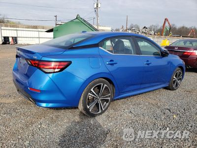 Trzecie zdjęcie samochodu z tyłu: 2021 NISSAN SENTRA SR VIN:3N1AB8DV2MY330062 - miniatura