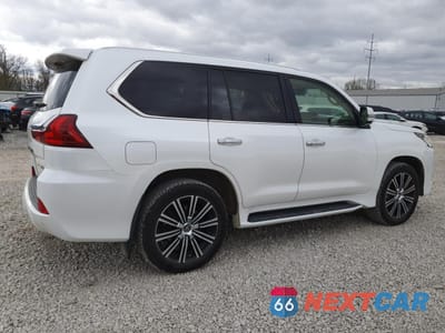 Trzecie zdjęcie samochodu z tyłu: 2020 LEXUS LX 570 VIN:JTJDY7AX4L4313741 - miniatura