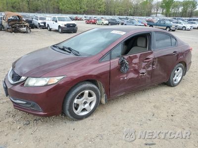 2013 HONDA CIVIC LX 2HGFB2F57DH599498 - główne zdjęcie licytacji z USA - miniatura