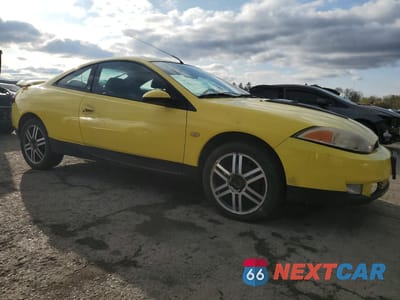 Czwarte zdjęcie samochodu z boku: 2001 MERCURY COUGAR V6 VIN:1ZWFT61L915623059 - miniatura