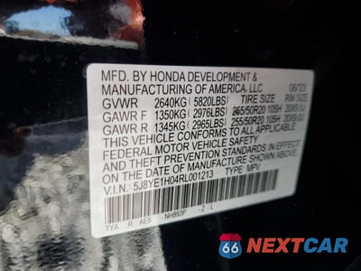 Zdjęcie 13 z 15 samochodu: 2024 ACURA MDX A-SPEC VIN:5J8YE1H04RL001213 - miniatura