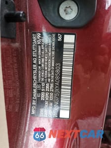 Zdjęcie 12 z 12 samochodu: 2000 MERCEDES-BENZ S 500 VIN:WDBNG75JXYA085803 - miniatura