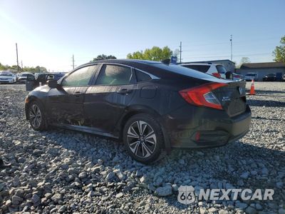 Drugie zdjęcie samochodu z przodu: 2018 HONDA CIVIC EX VIN:JHMFC1F37JX011769 - miniatura