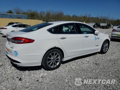 Trzecie zdjęcie samochodu z tyłu: 2017 FORD FUSION SE HYBRID VIN:3FA6P0LU8HR359635 - miniatura