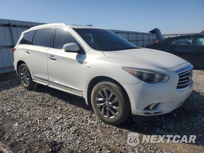 Czwarte zdjęcie samochodu z boku: 2014 INFINITI QX60 VIN:5N1AL0MM7EC525048 - miniatura