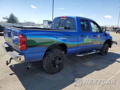 Trzecie zdjęcie samochodu z tyłu: 2007 DODGE RAM 2500 ST VIN:1D7KS28D07J536141 - miniatura