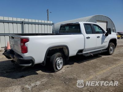 Trzecie zdjęcie samochodu z tyłu: 2021 CHEVROLET SILVERADO C2500 HEAVY DUTY VIN:1GC5WLE75MF198704 - miniatura