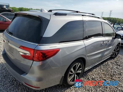 Trzecie zdjęcie samochodu z tyłu: 2018 HONDA ODYSSEY ELITE VIN:5FNRL6H91JB057637 - miniatura