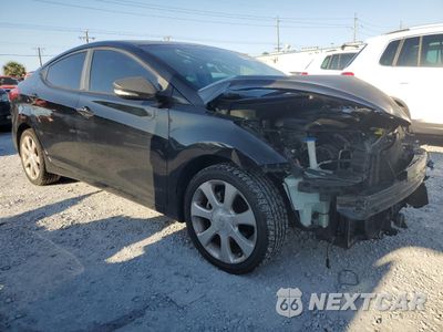 Czwarte zdjęcie samochodu z boku: 2012 HYUNDAI ELANTRA GLS VIN:KMHDH4AE4CU288447 - miniatura