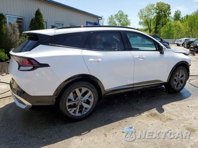Trzecie zdjęcie samochodu z tyłu: 2023 KIA SPORTAGE SX VIN:5XYK43AF0PG115171 - miniatura