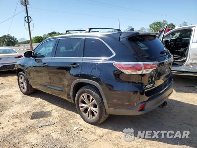Drugie zdjęcie samochodu z przodu: 2015 TOYOTA HIGHLANDER XLE VIN:5TDKKRFH0FS049788 - miniatura
